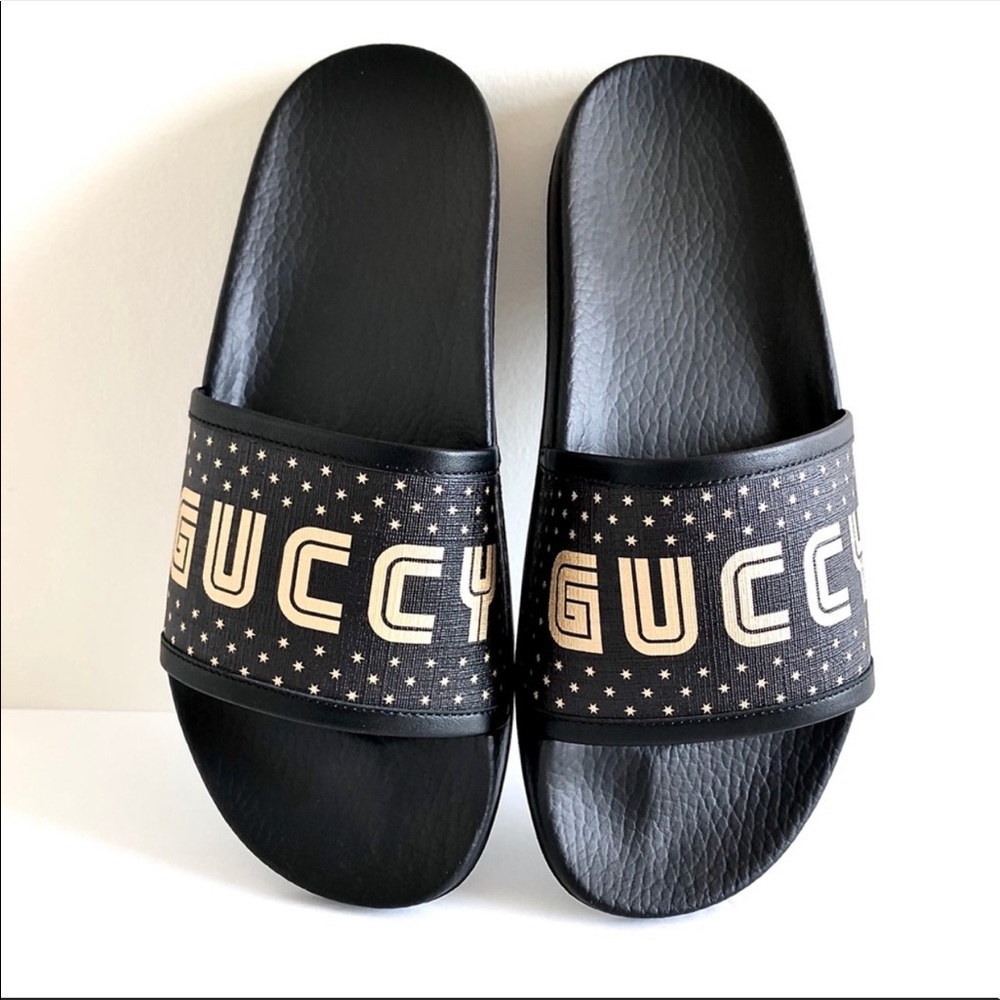 Brand New Gucci Sega Slides